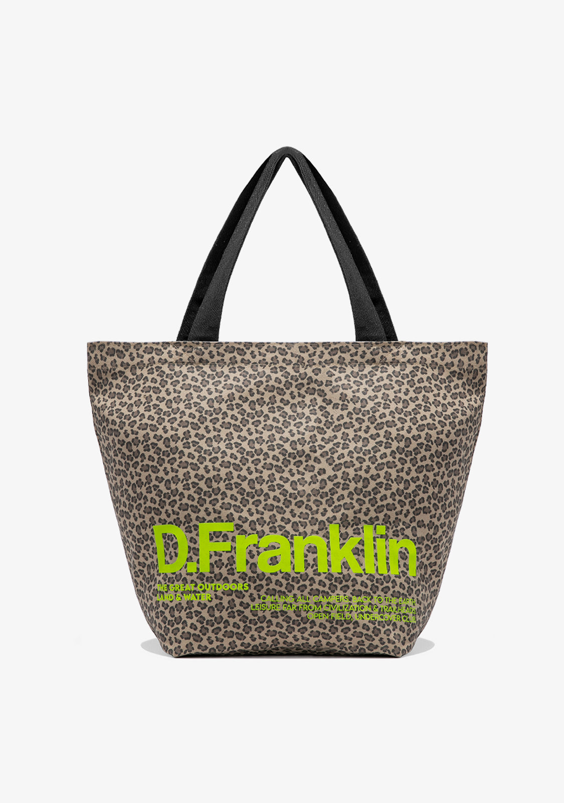 Tote Bag Leopard Yellow