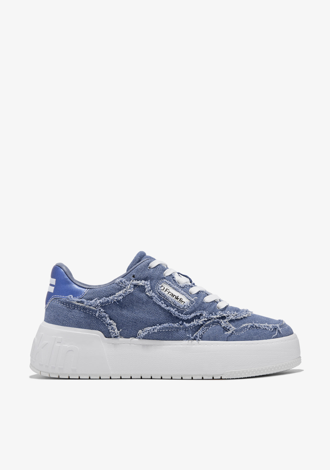 Denim court shoes online