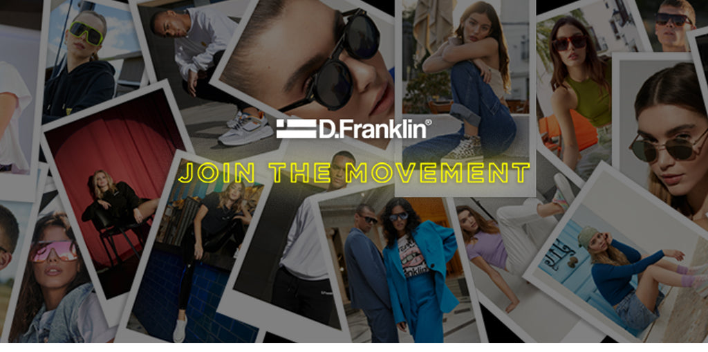 D FRANKLIN D.Franklin BIG D CONSTELLATION - Sunglasses - lime/red