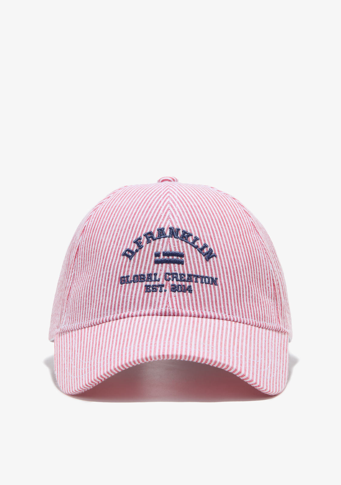 D.Franklin Team Stripes Cap Red