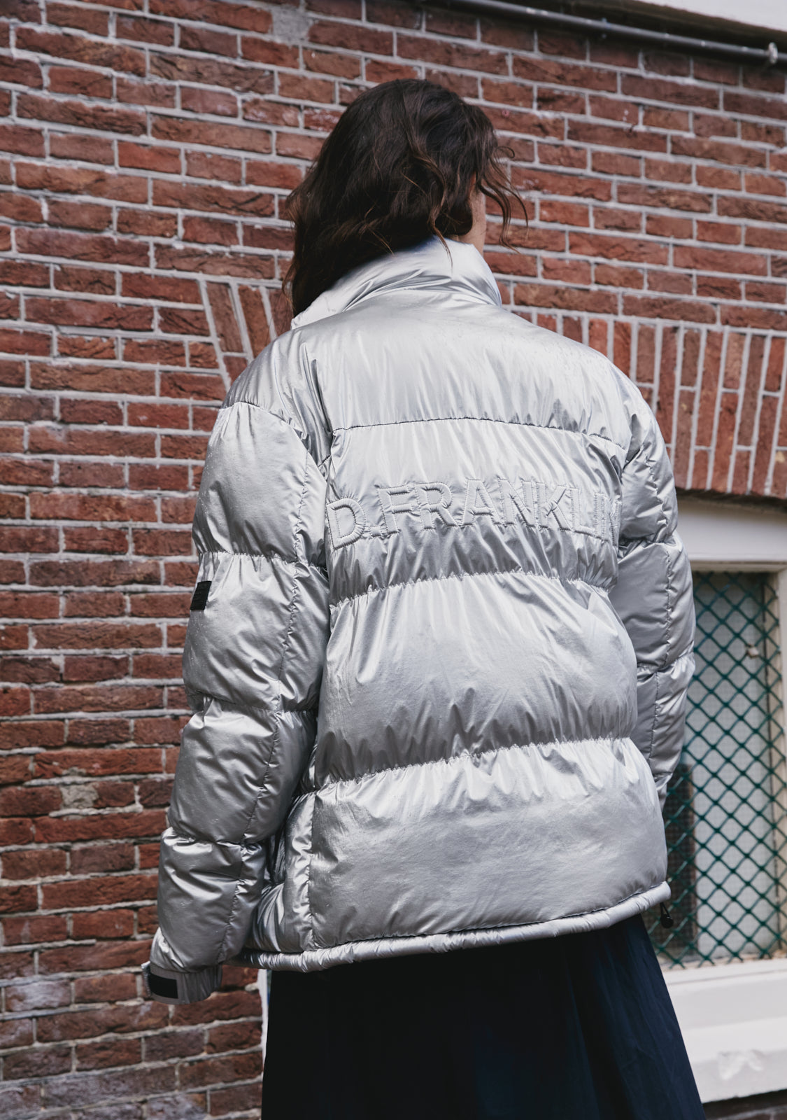 Puffer Jacket Light Grey