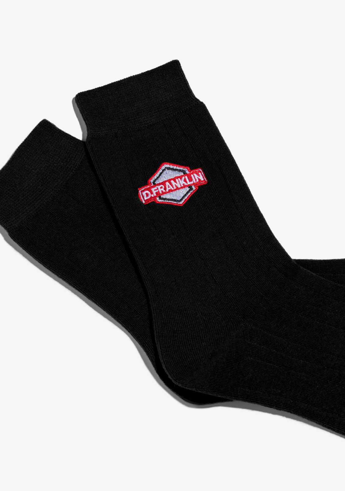 DF Patch Socks Black