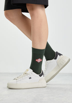 DF Patch Socks Green