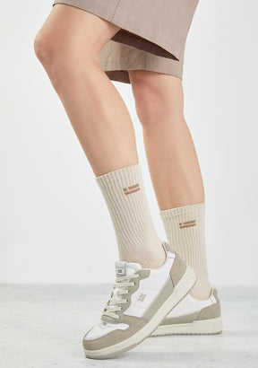 Gorpcore Flag Socks Sand