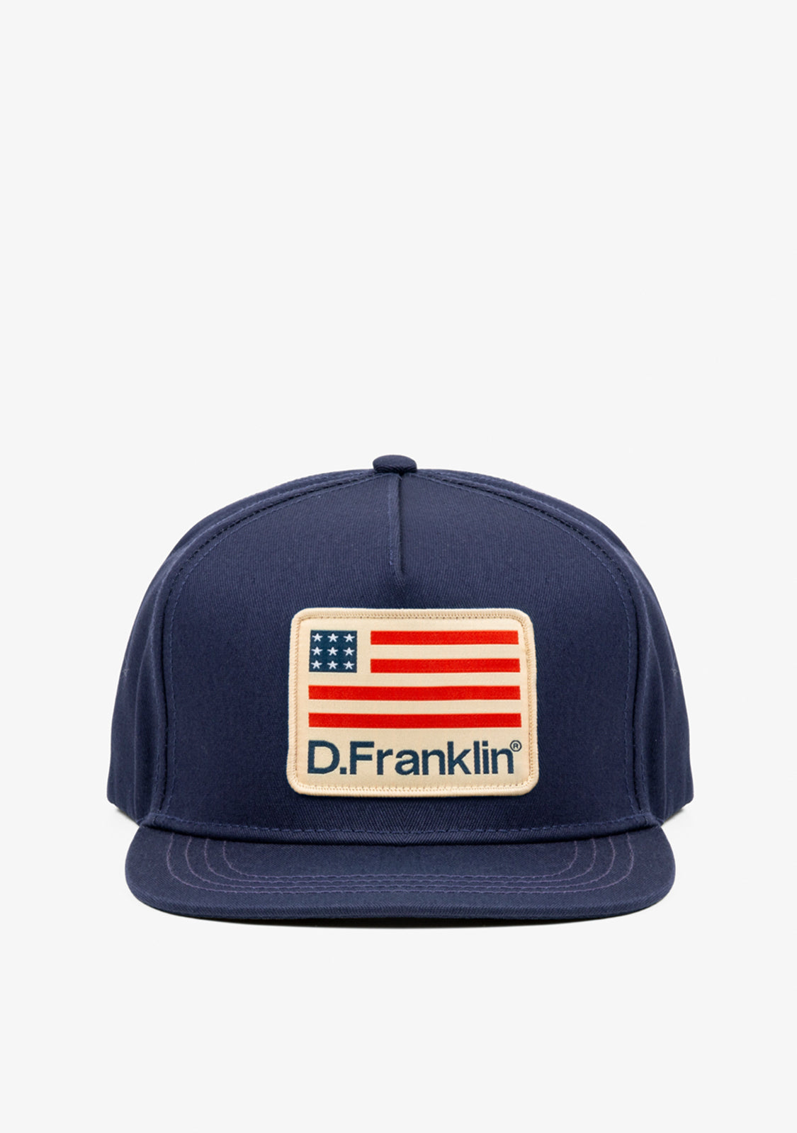 Usa Flag Snapback Navy