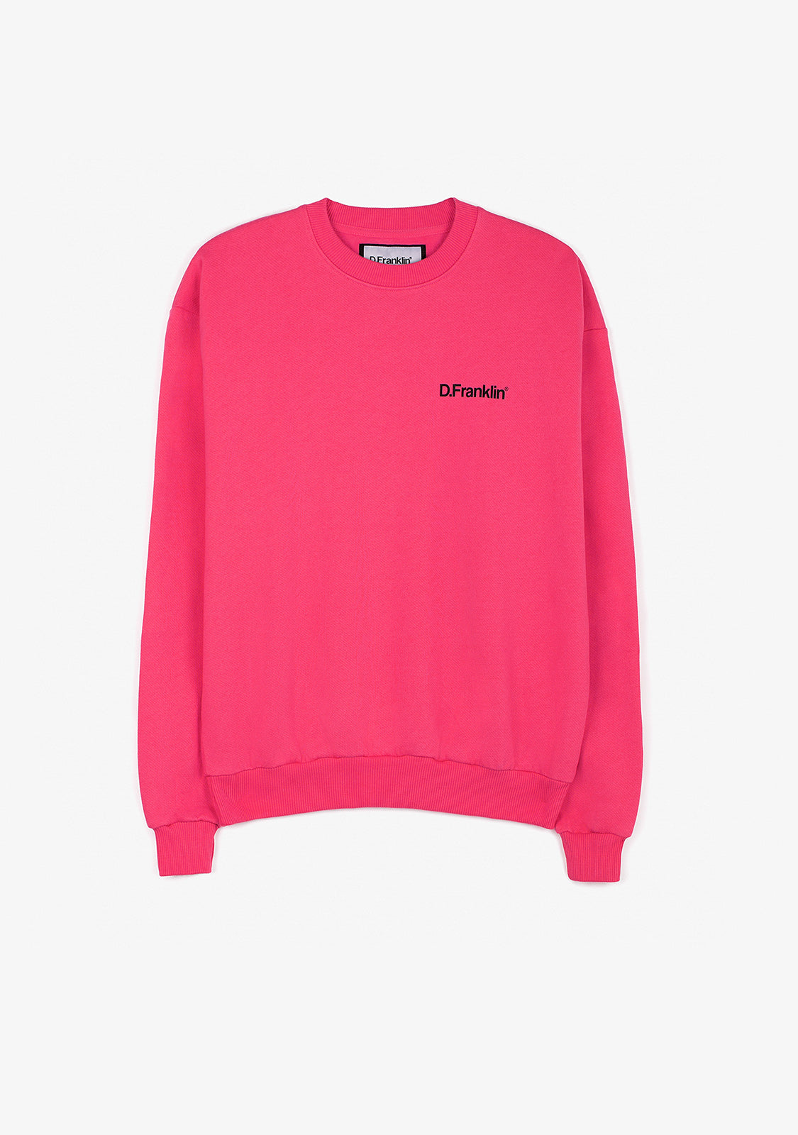 Sweatshirt Oversized Basic Pink