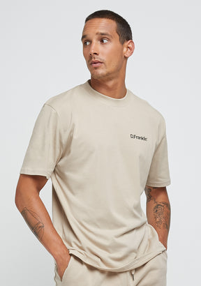 T shirt beige on sale uomo