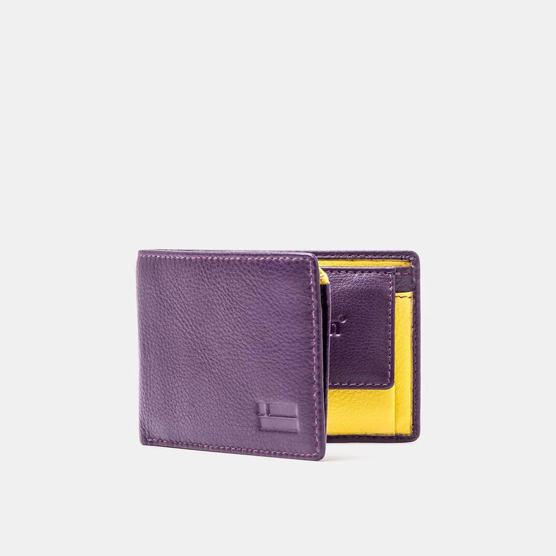 Louis Vuitton Wallets Yellow Dark purple Leather ref.351260 - Joli Closet