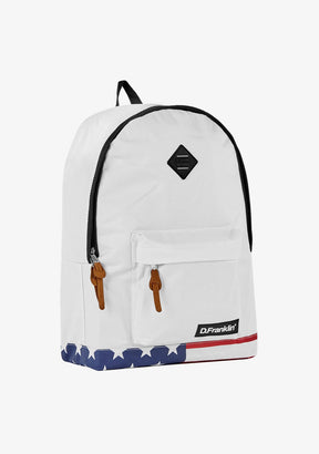 Flag Backback White