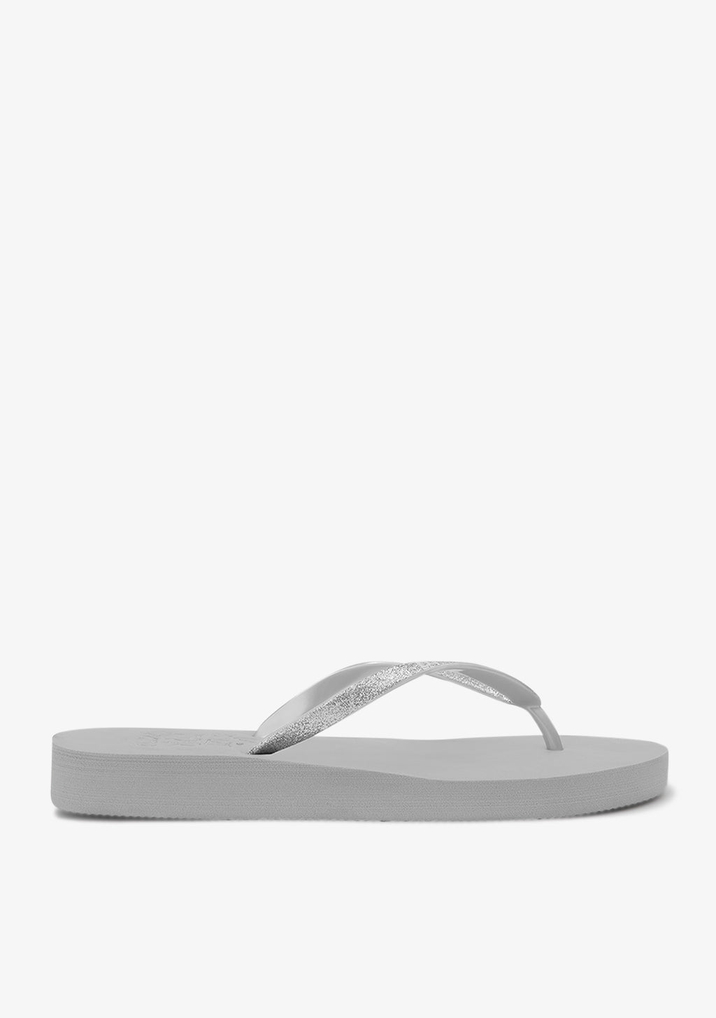 Silver glitter flip cheap flops