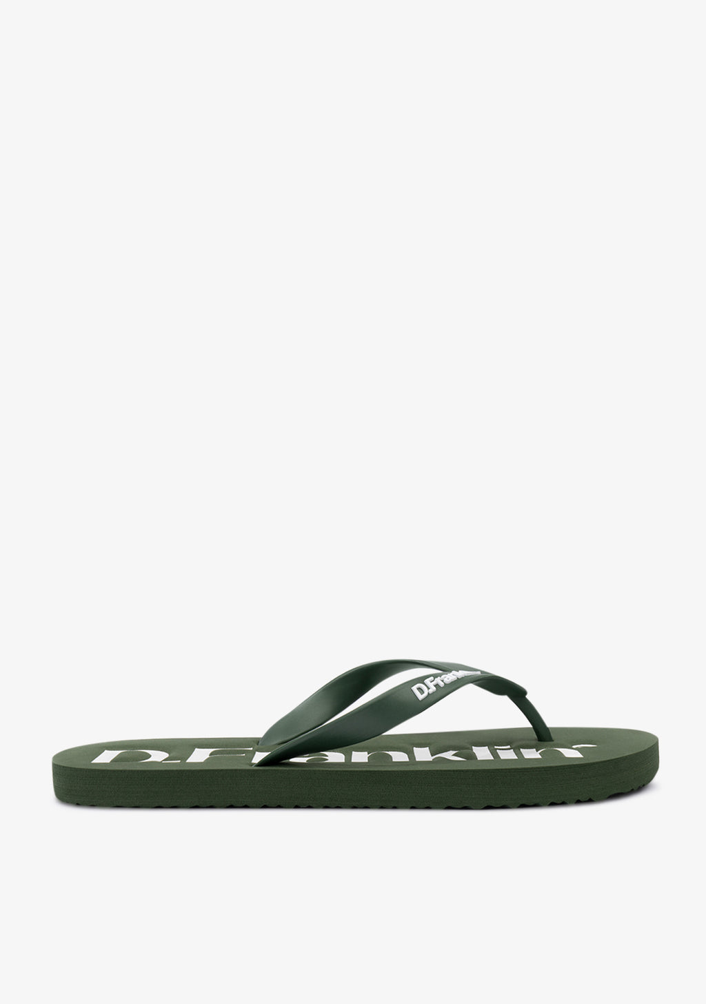 Khaki green deals flip flops